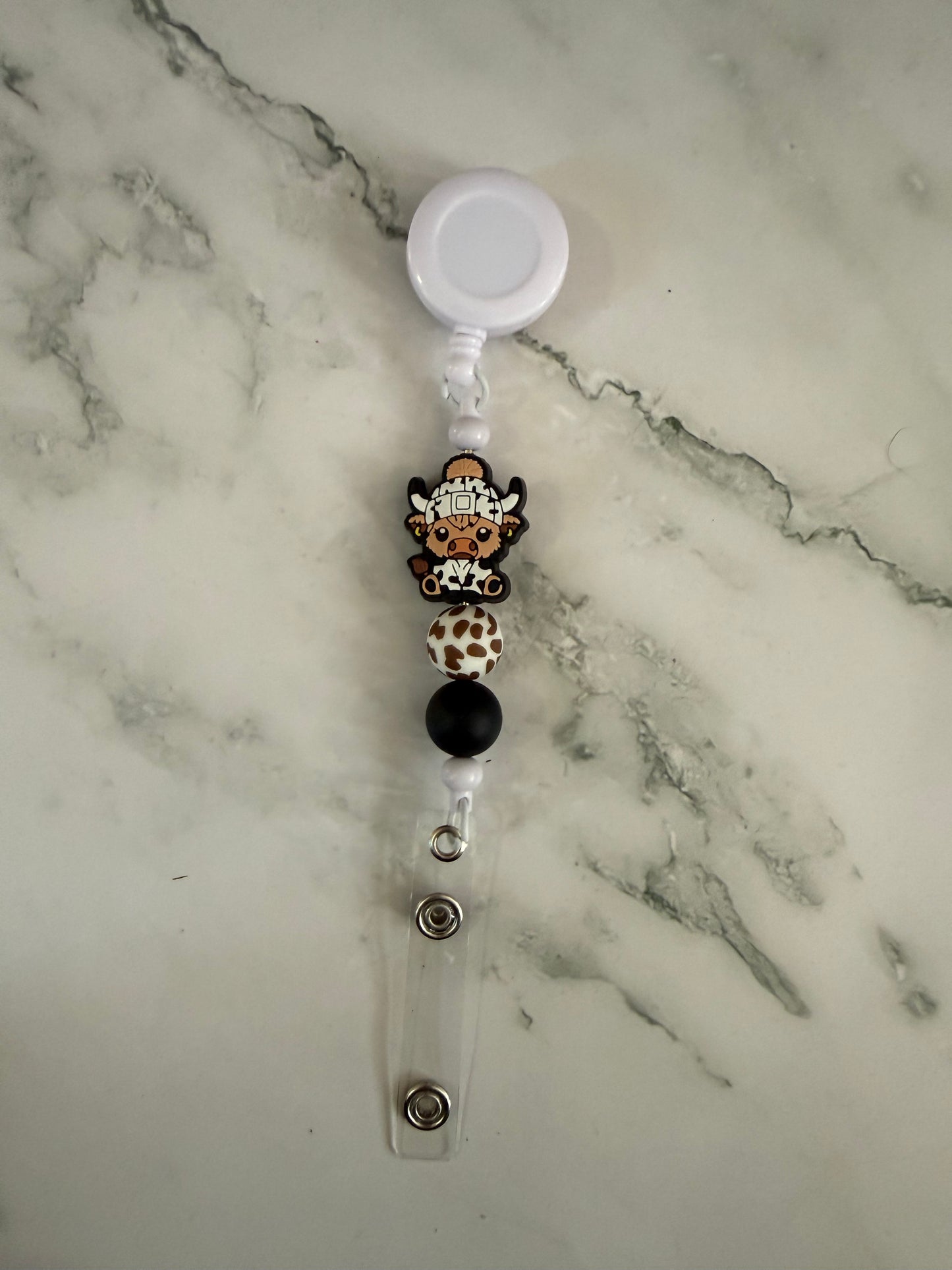 Highland Cow Badge Reel
