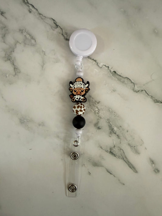 Highland Cow Badge Reel