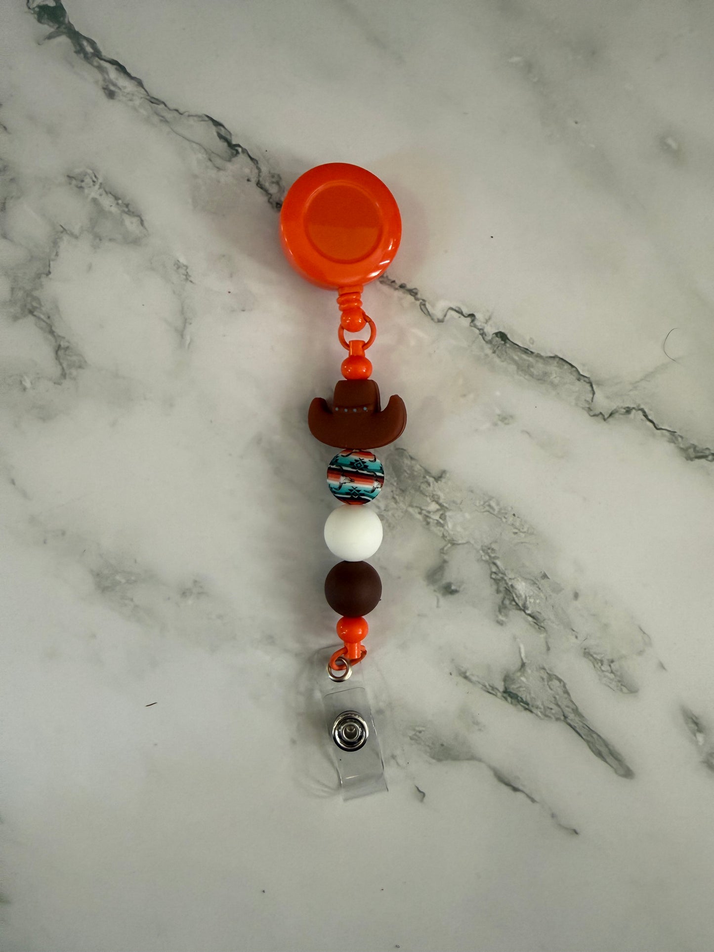 Western Serape Badge Reel