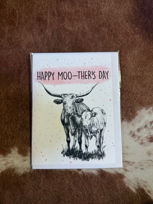 Happy Moo-ther’s Day Card