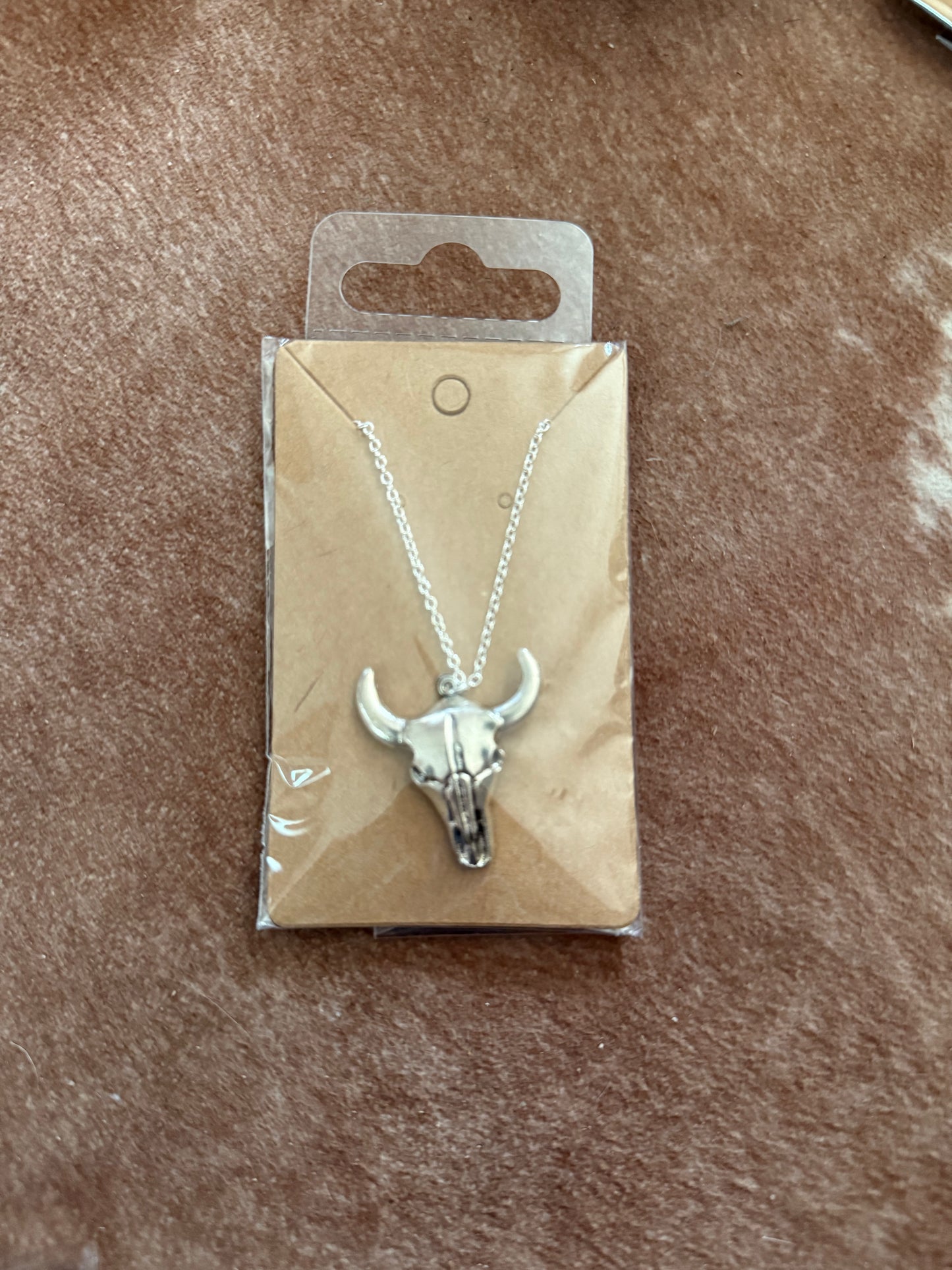 Bull Skull Necklace