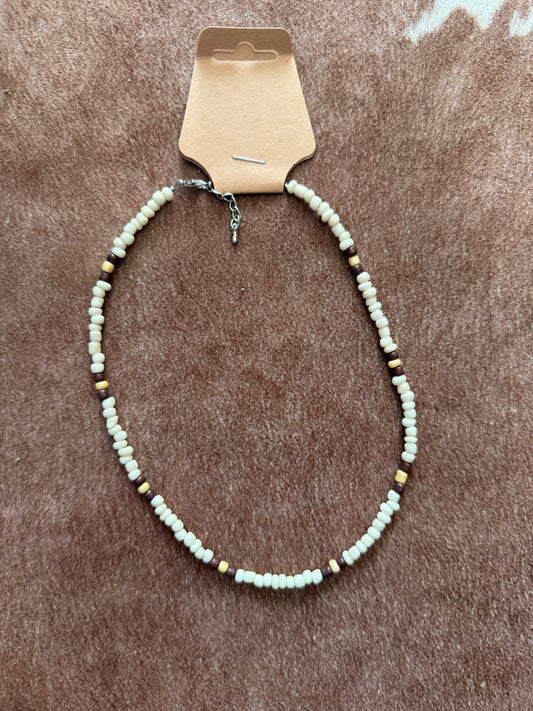 Willow Way Seed Bead Choker Necklace