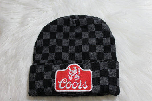 Checkered Coors Toque