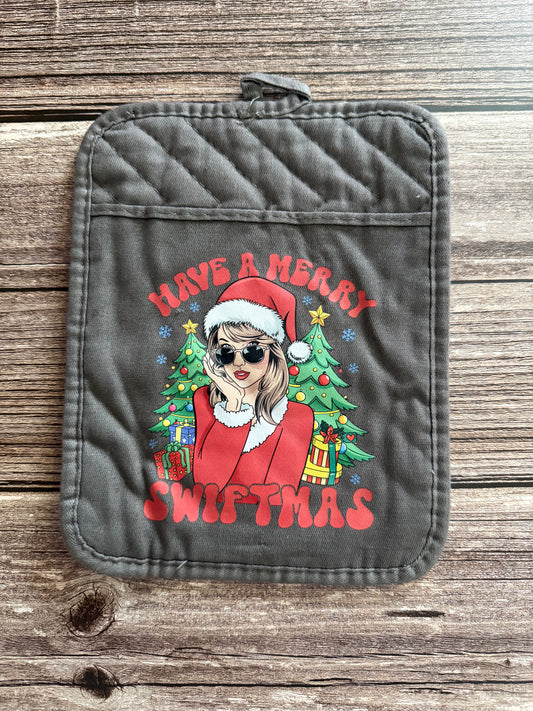 Merry Switftmas Pot Holder