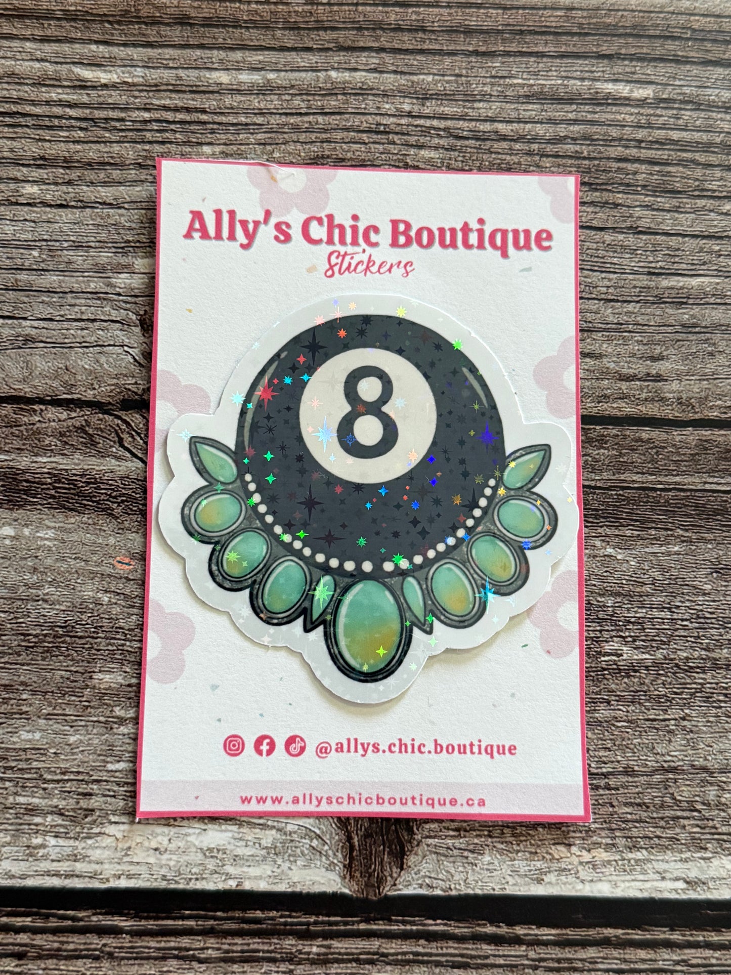 8 Ball Sticker