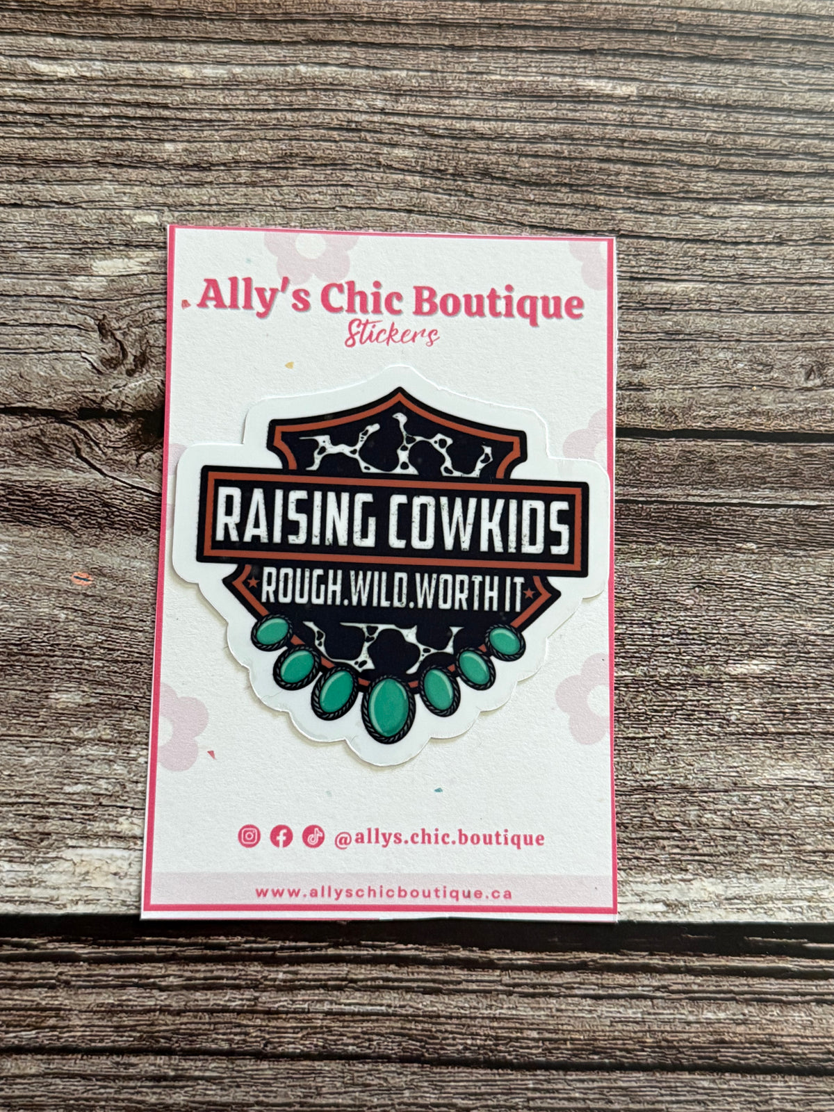 Raising Cowkids Sticker