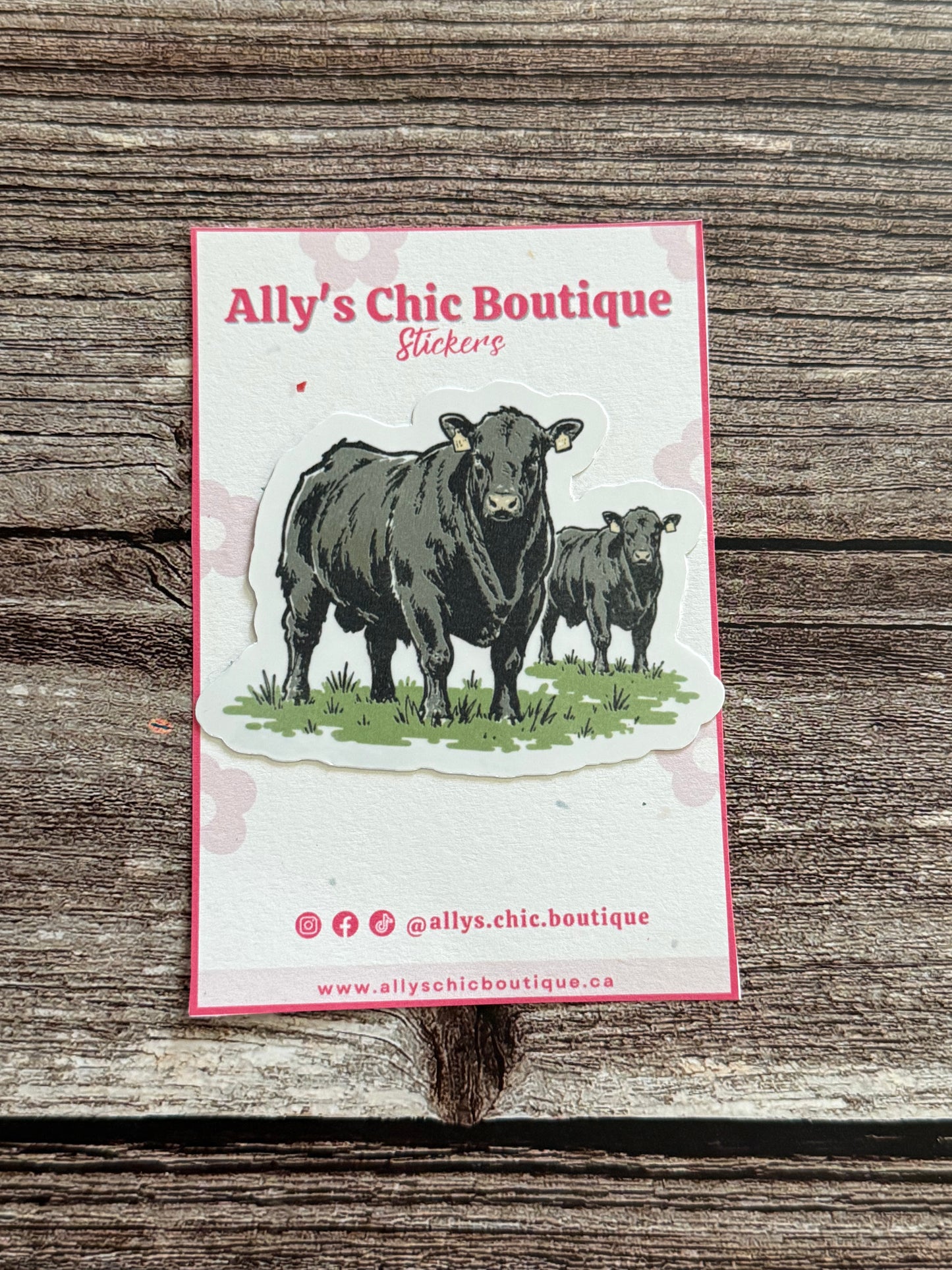 Back Forty Angus Sticker
