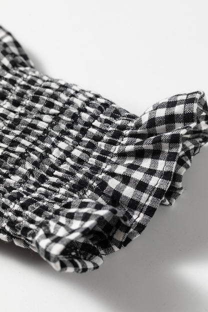 The Della Gingham Blouse