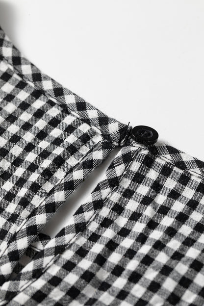 The Della Gingham Blouse