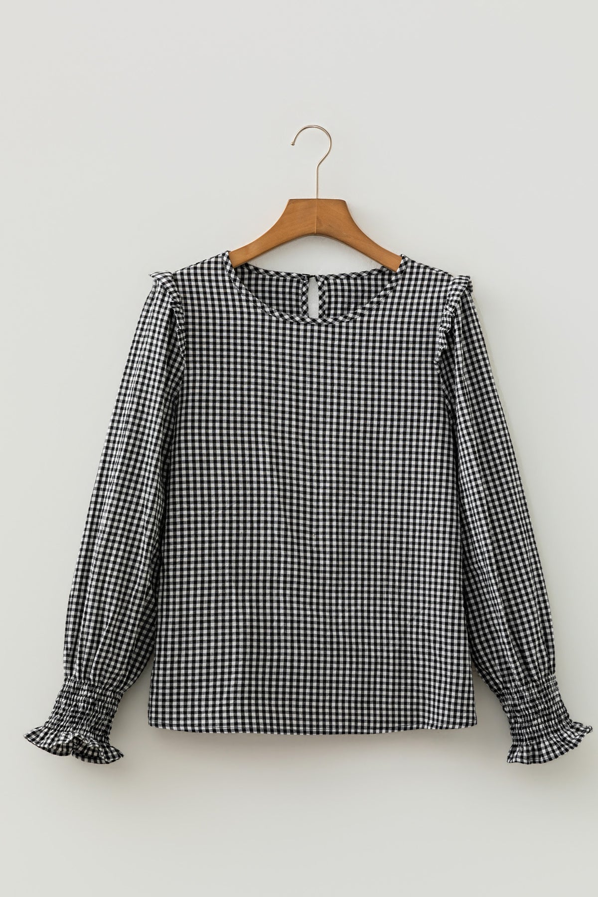 The Della Gingham Blouse