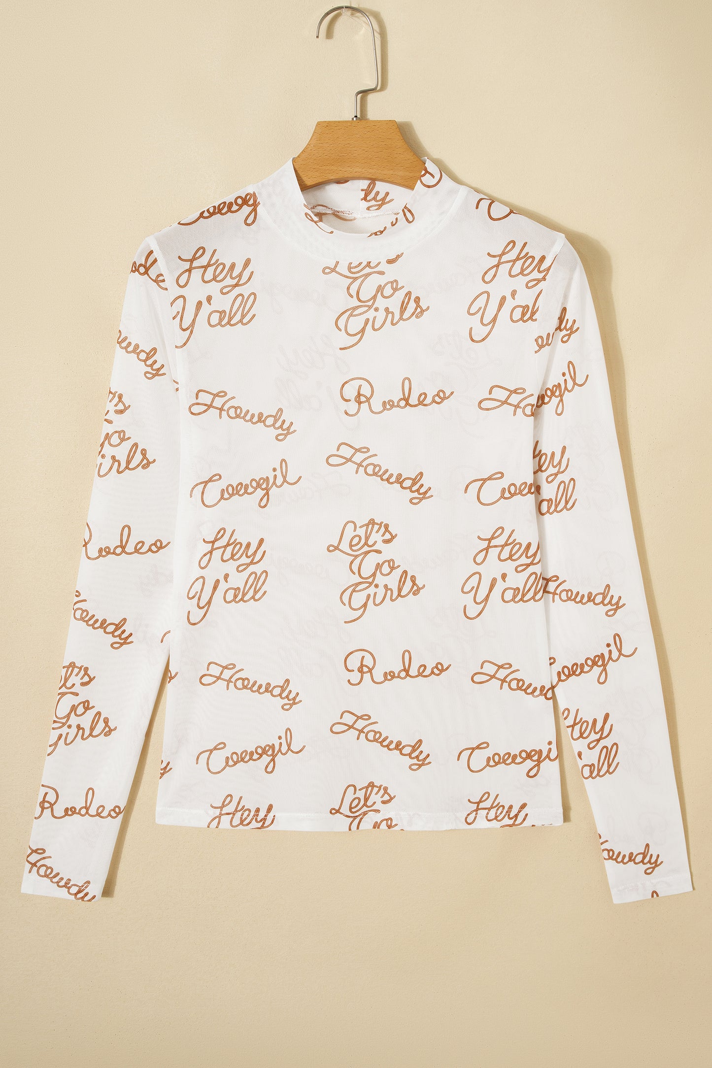 Howdy Mesh Top