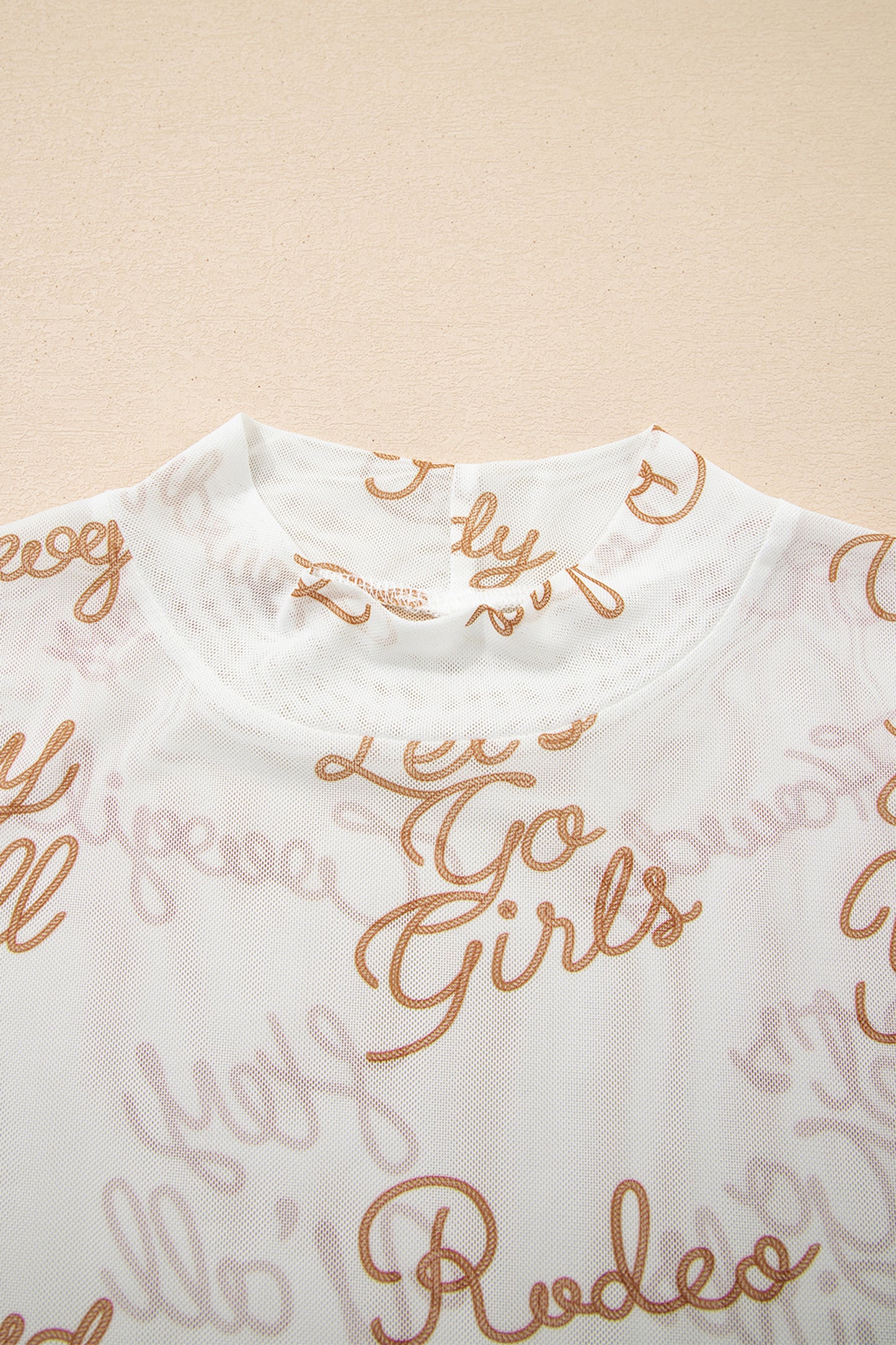 Howdy Mesh Top