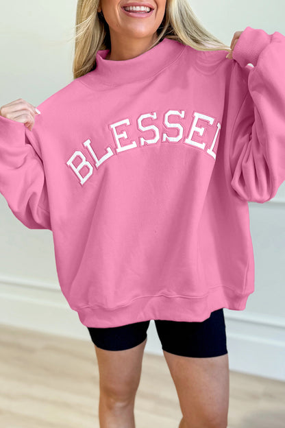 Blessed Mockneck Sweatshirt