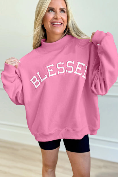 Blessed Mockneck Sweatshirt