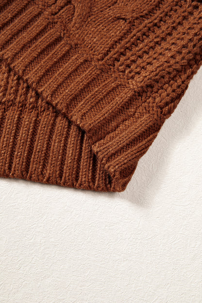 The Chestnut Creek Cable Knit Sweater