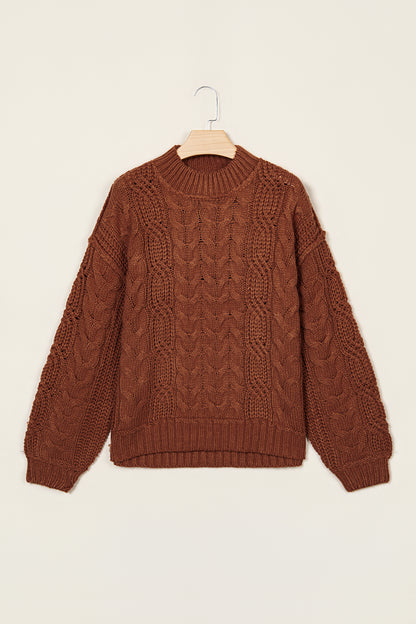 The Chestnut Creek Cable Knit Sweater
