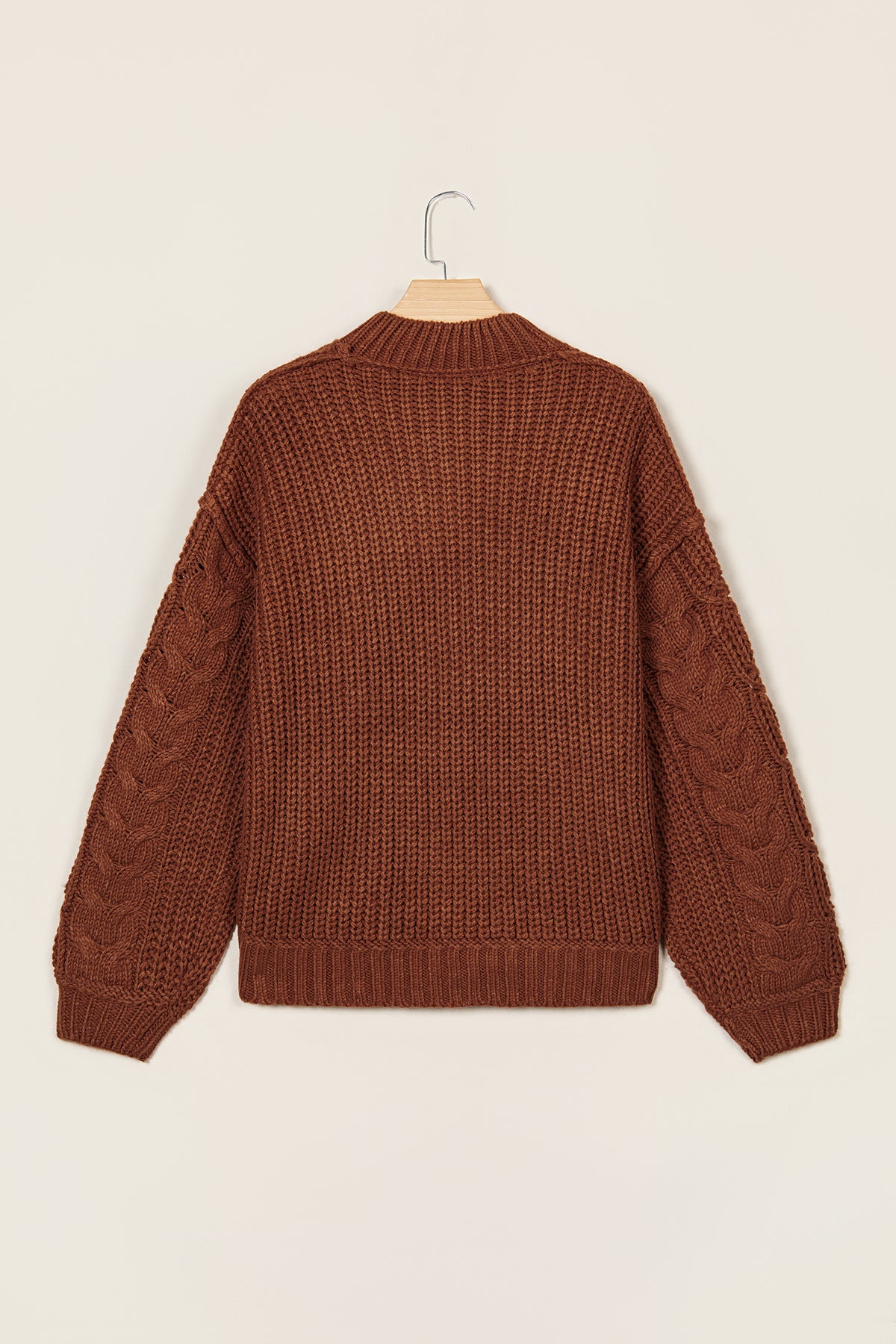 The Chestnut Creek Cable Knit Sweater