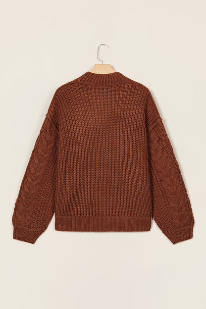 The Chestnut Creek Cable Knit Sweater