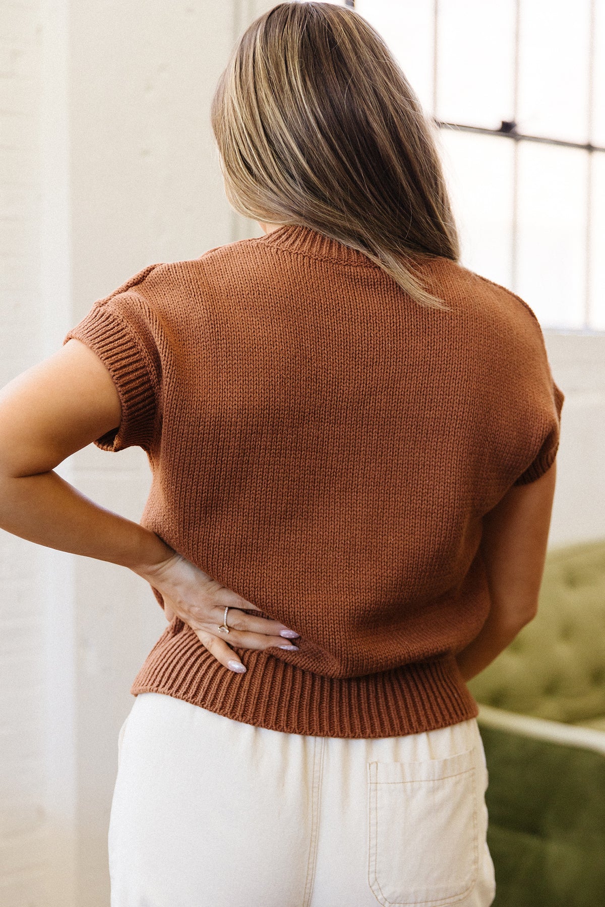 Horse Shoe Sweater Vest