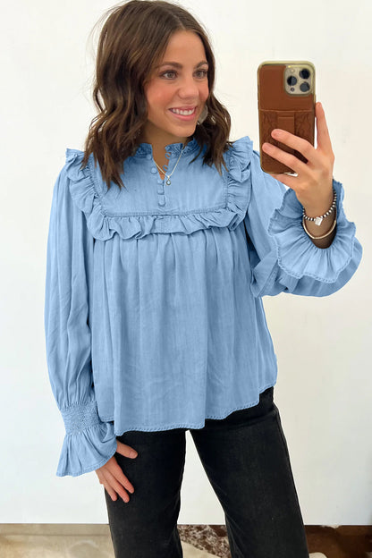 The Cheyenne Ruffle Blouse