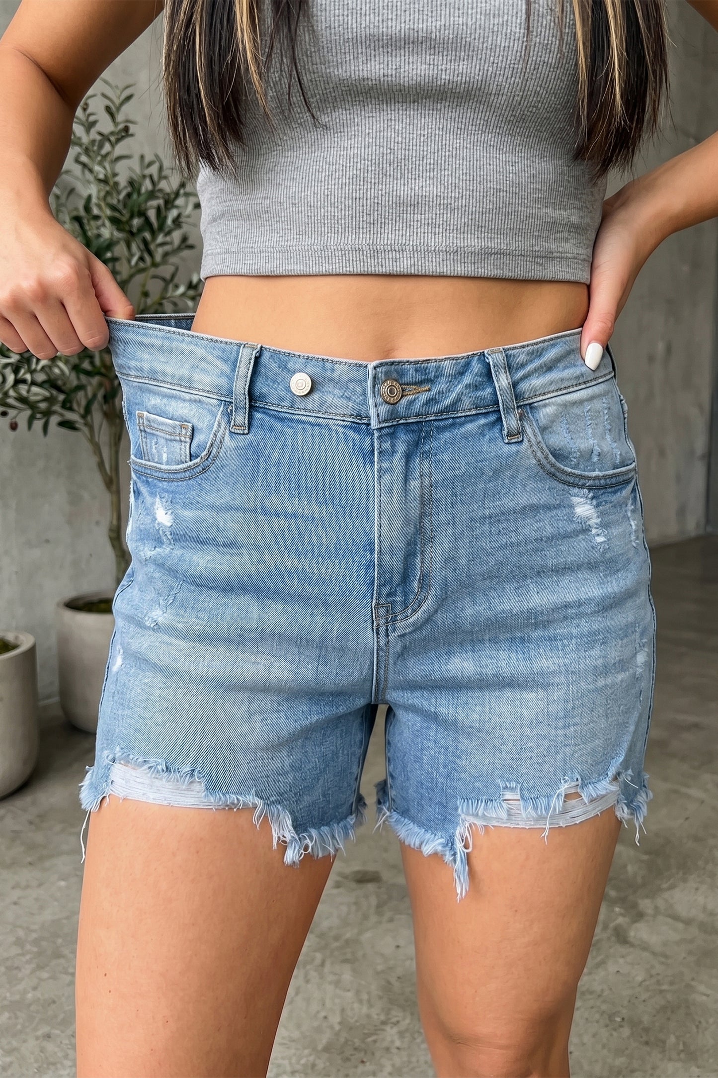 The Monroe Denim Shorts