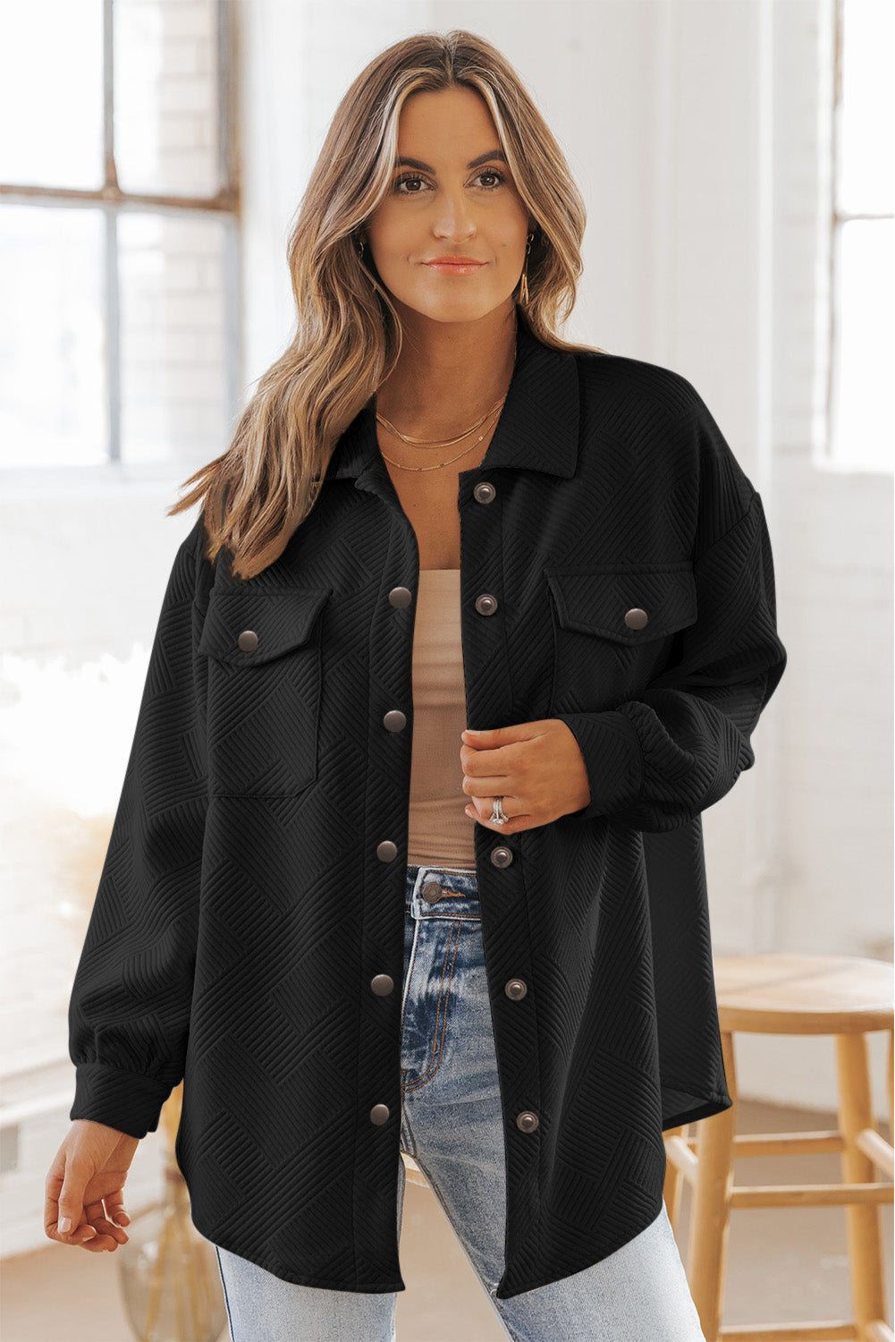 Midnight Rodeo Shacket