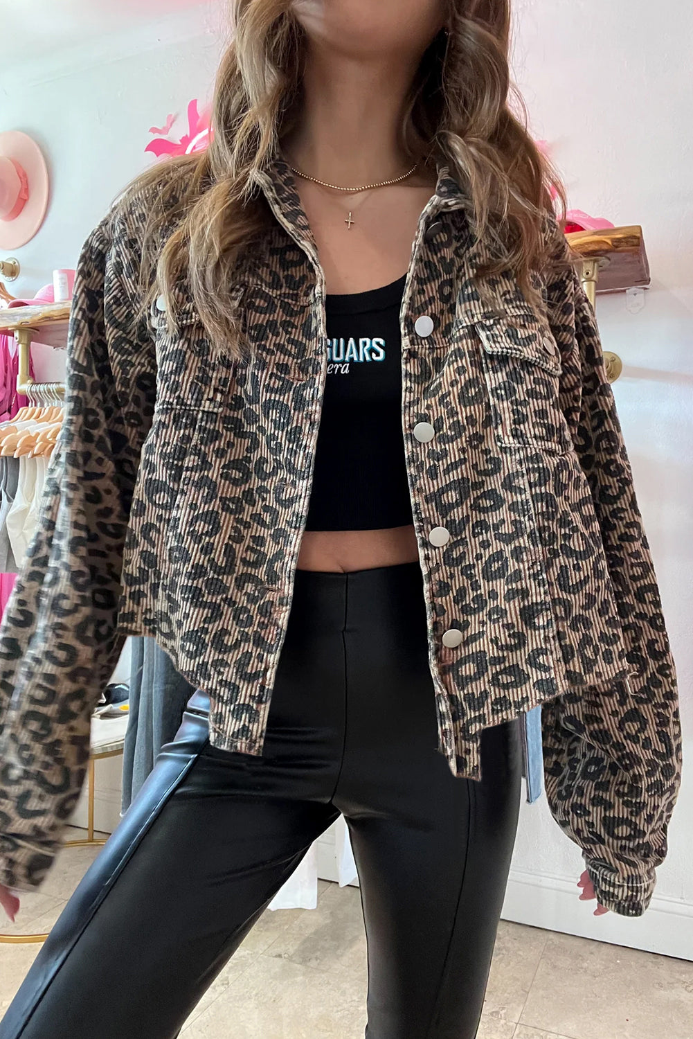 Cheetah Print Jacket