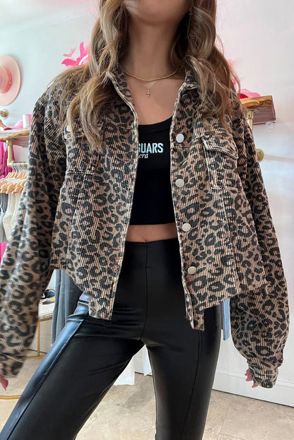 Cheetah Print Jacket