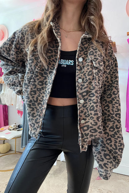Cheetah Print Jacket