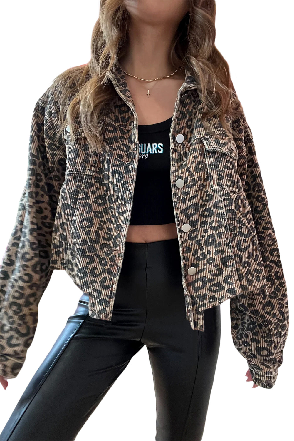 Cheetah Print Jacket