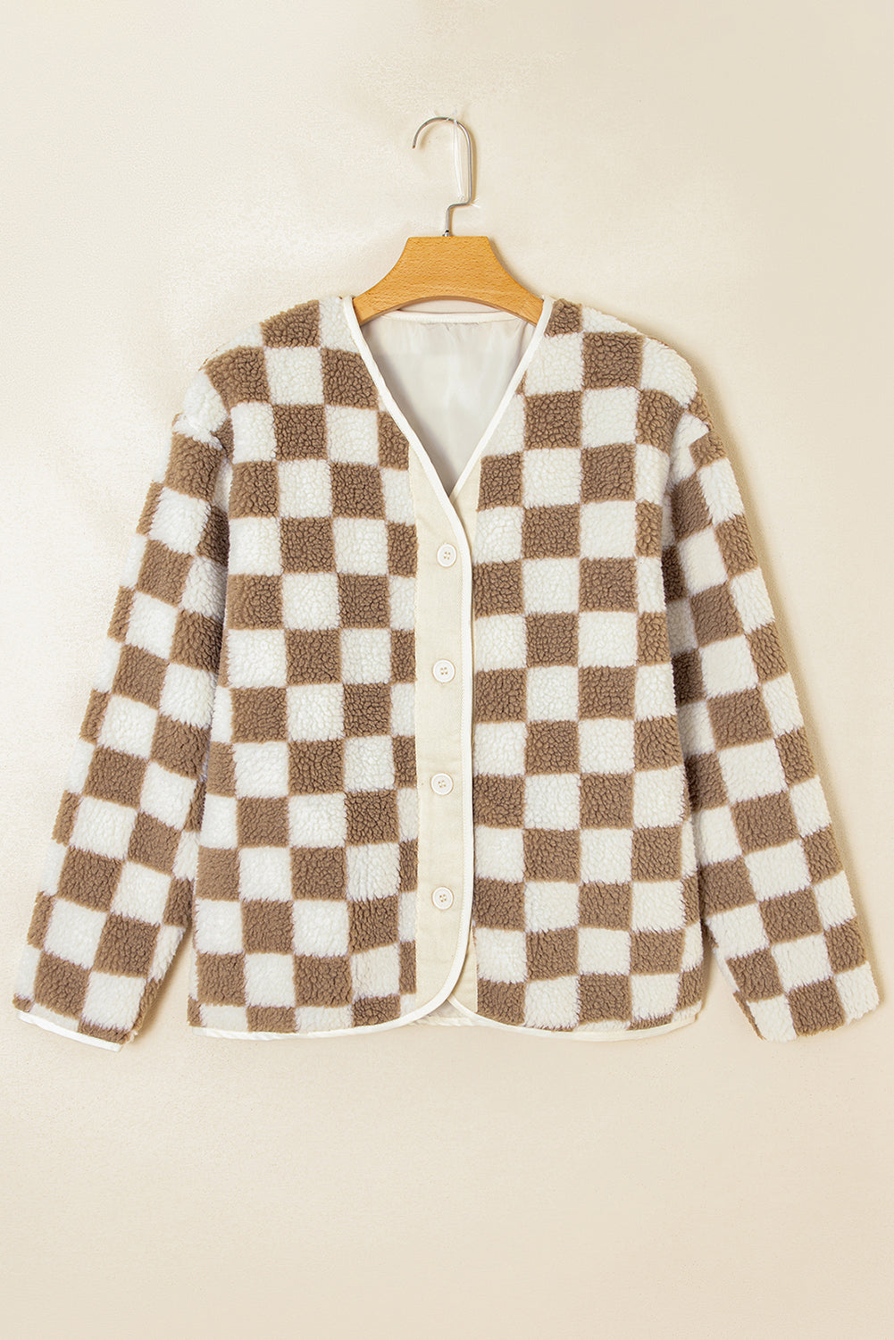 Checkered Cardigan
