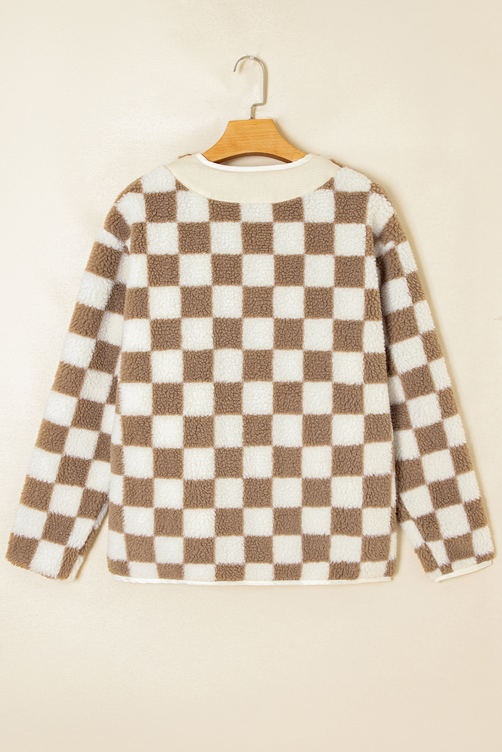 Checkered Cardigan