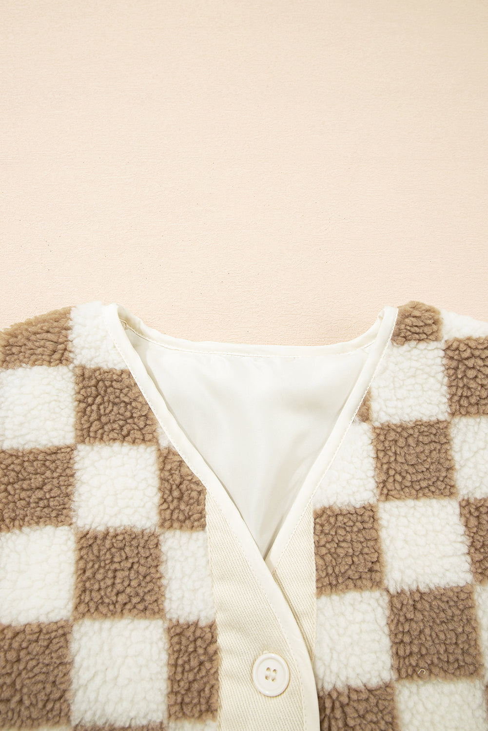 Checkered Cardigan