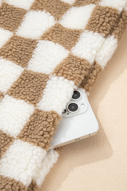 Checkered Cardigan