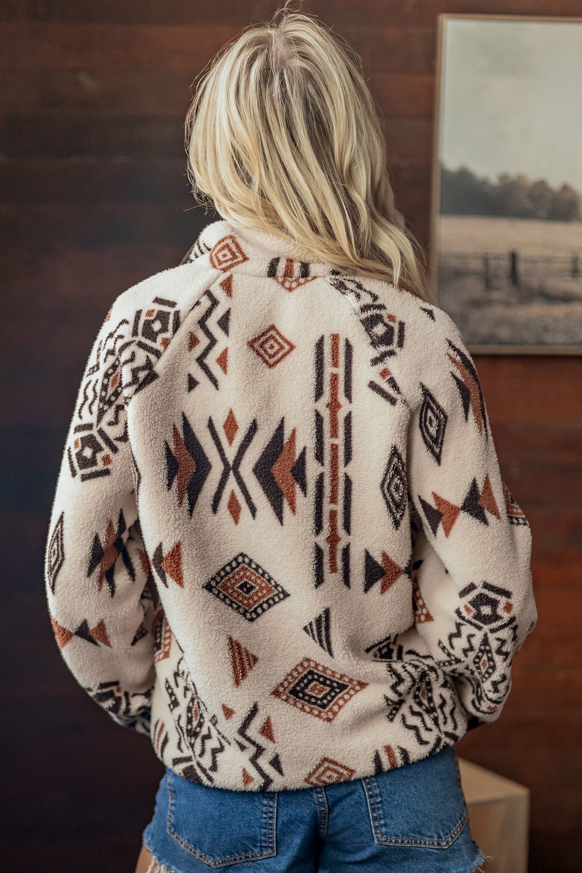Canyon Creek Aztec Fleece Sweater