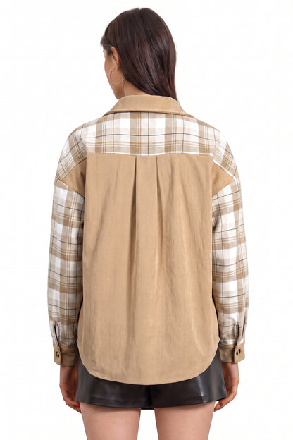 Saddleback Plaid Shacket