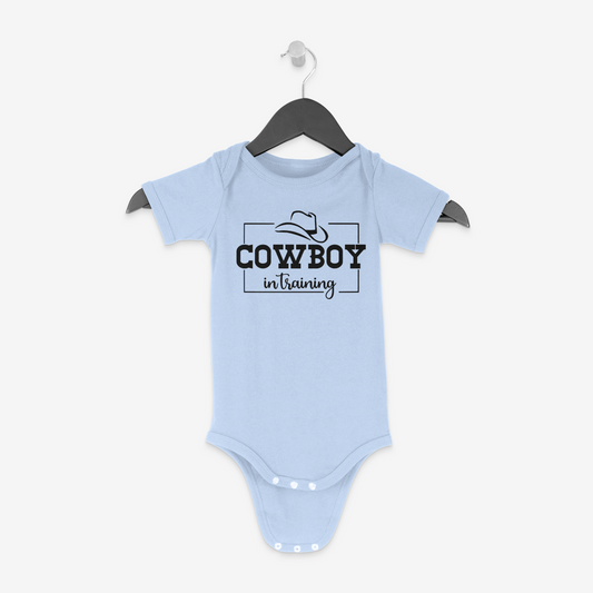 Cowboy in Training Baby Onesie