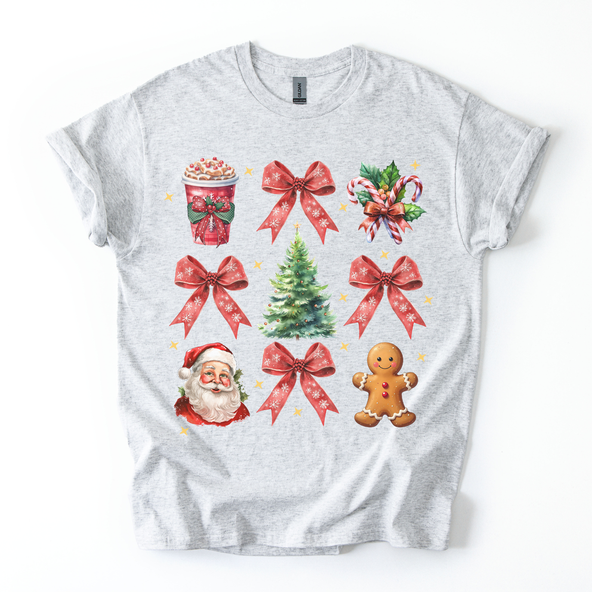 Cozy Christmas & Coffee Retro T-Shirt