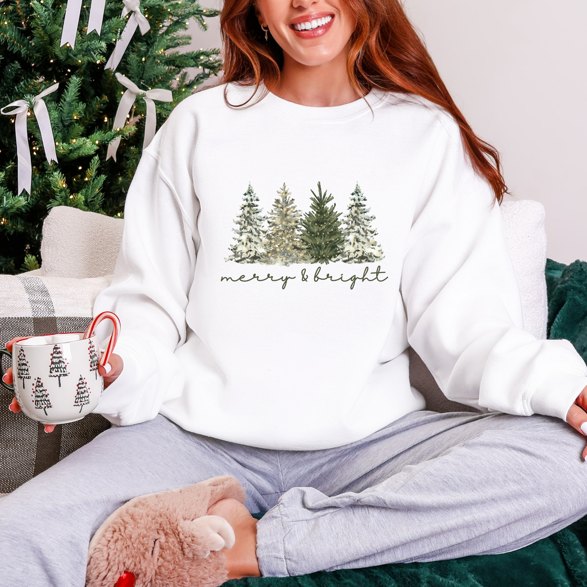 Merry & Bright Crewneck