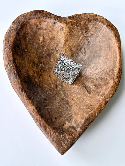 Western Rodeo Adjustable Cuff Ring