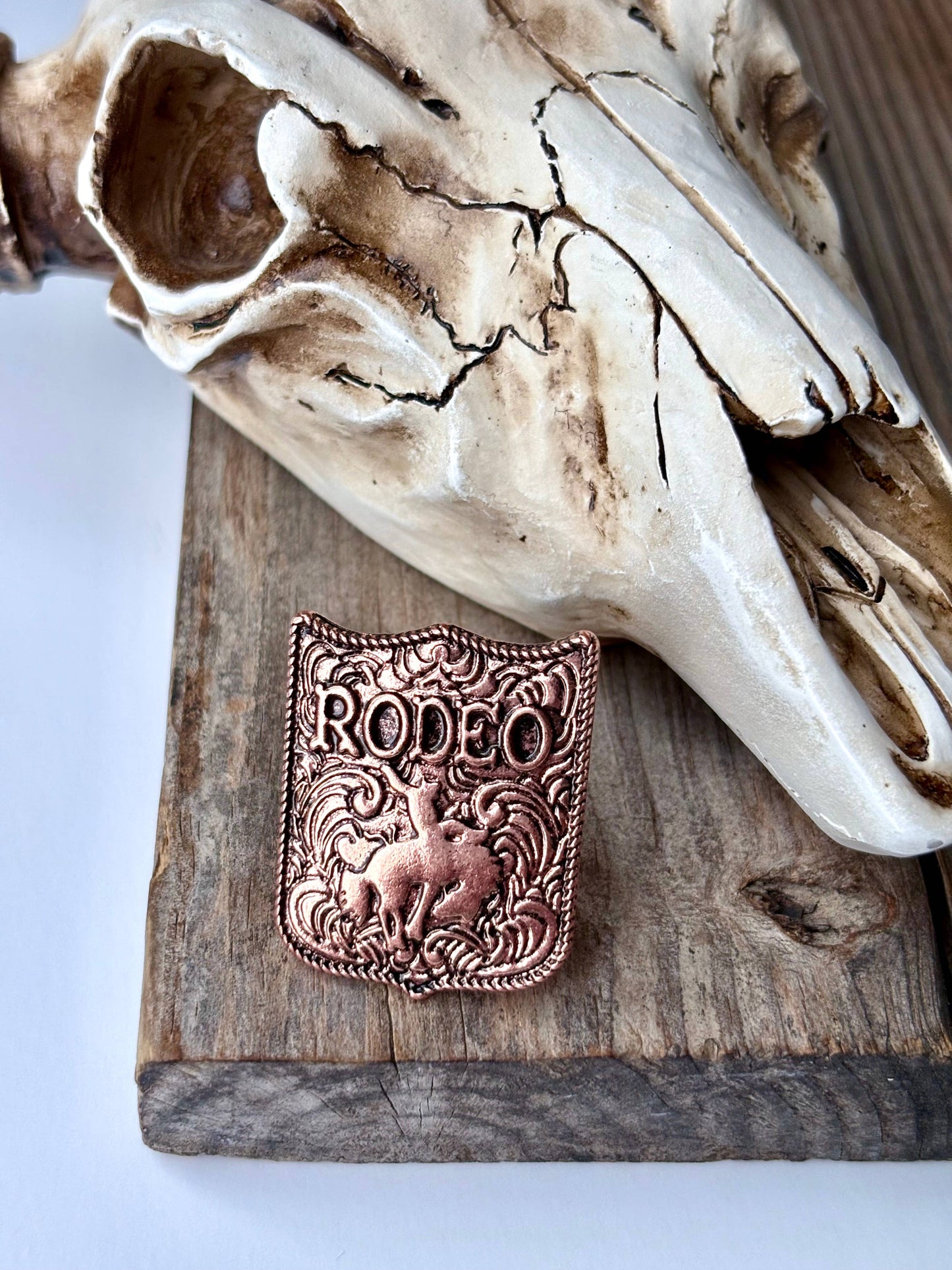 Western Rodeo Adjustable Cuff Ring