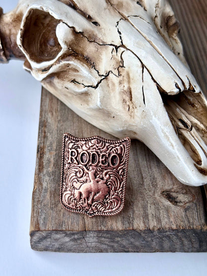 Western Rodeo Adjustable Cuff Ring