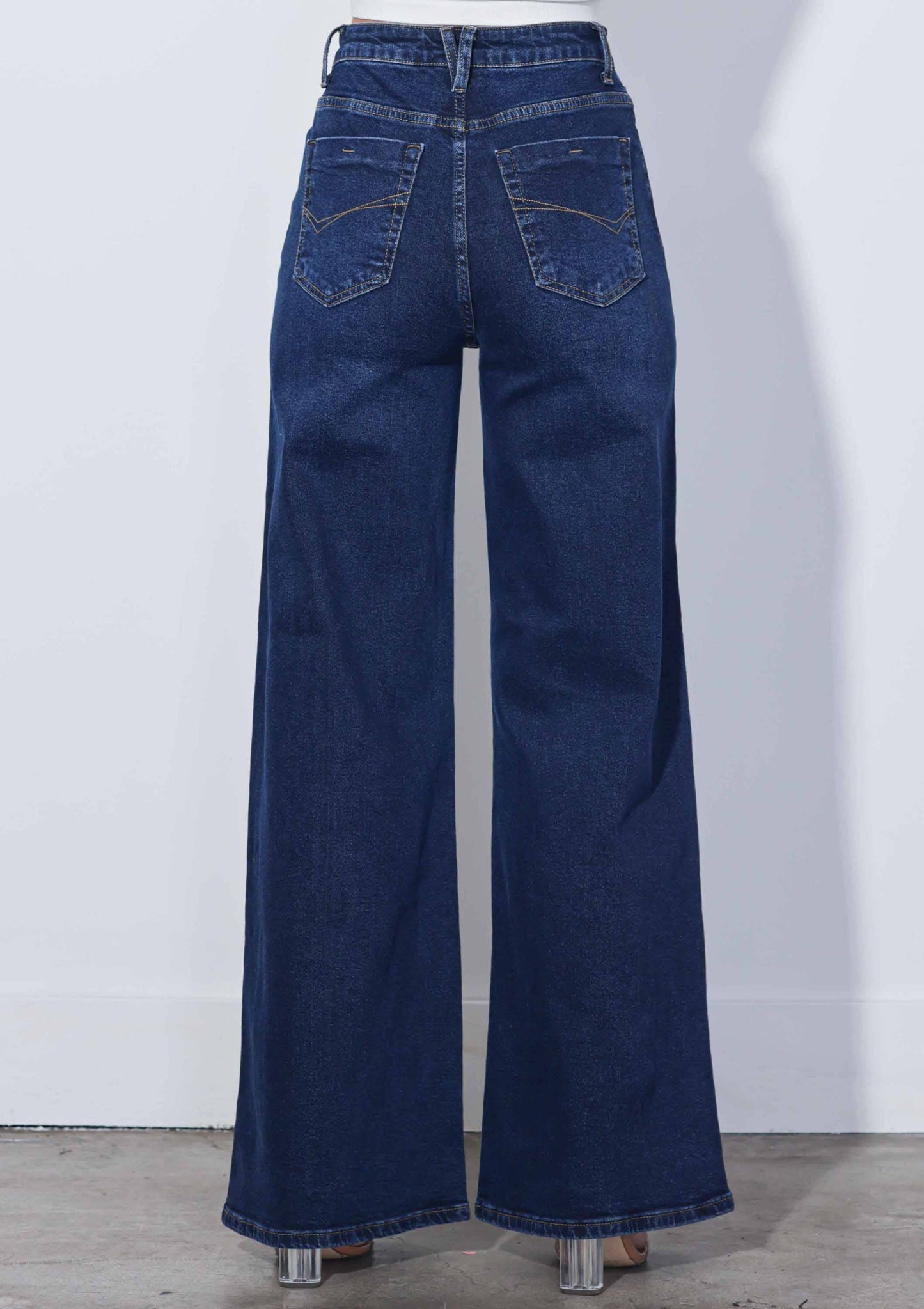 High-Rise Extra Wide Leg Jeans