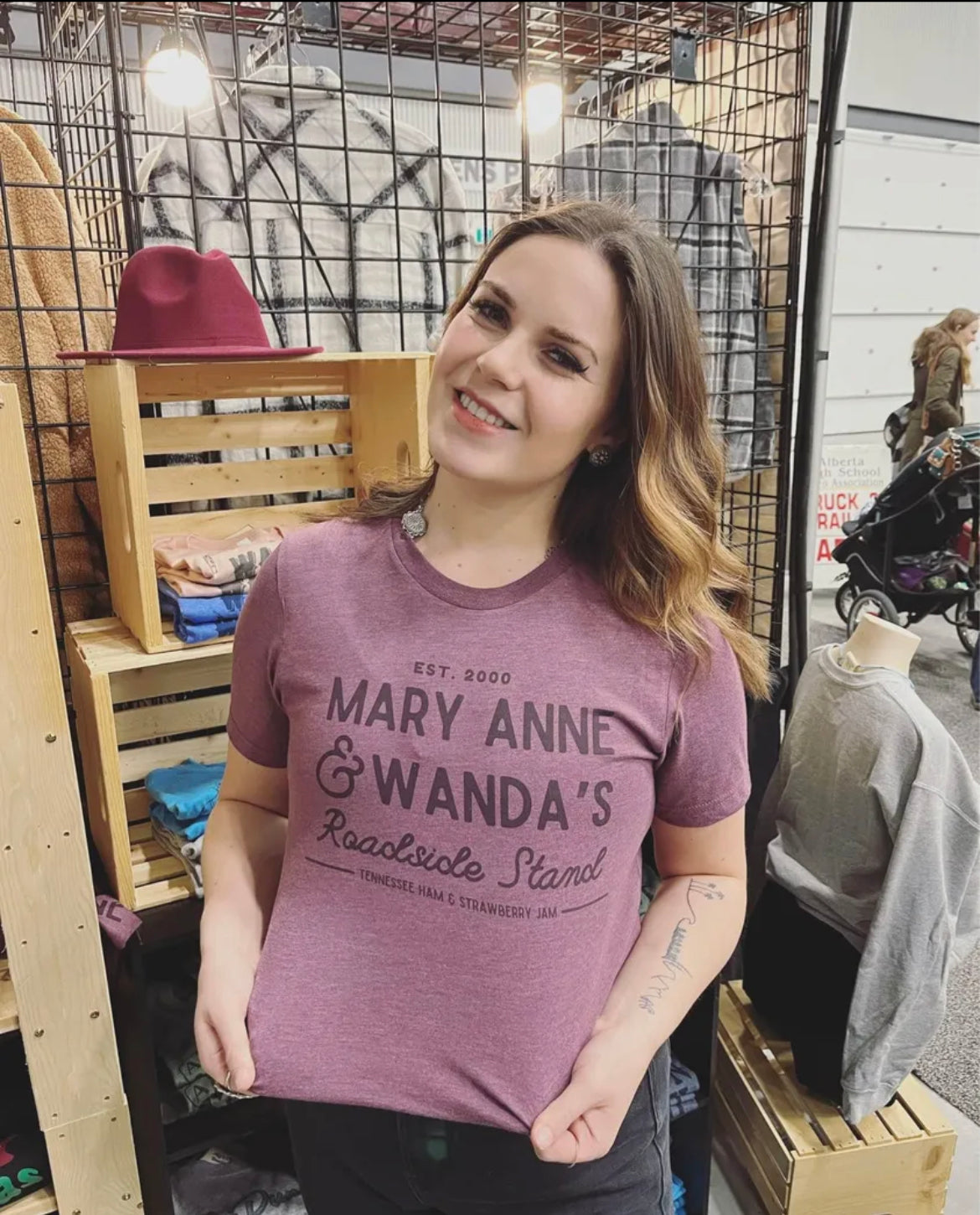 Mary Anne and Wanda’s Roadside Stand T-shirt