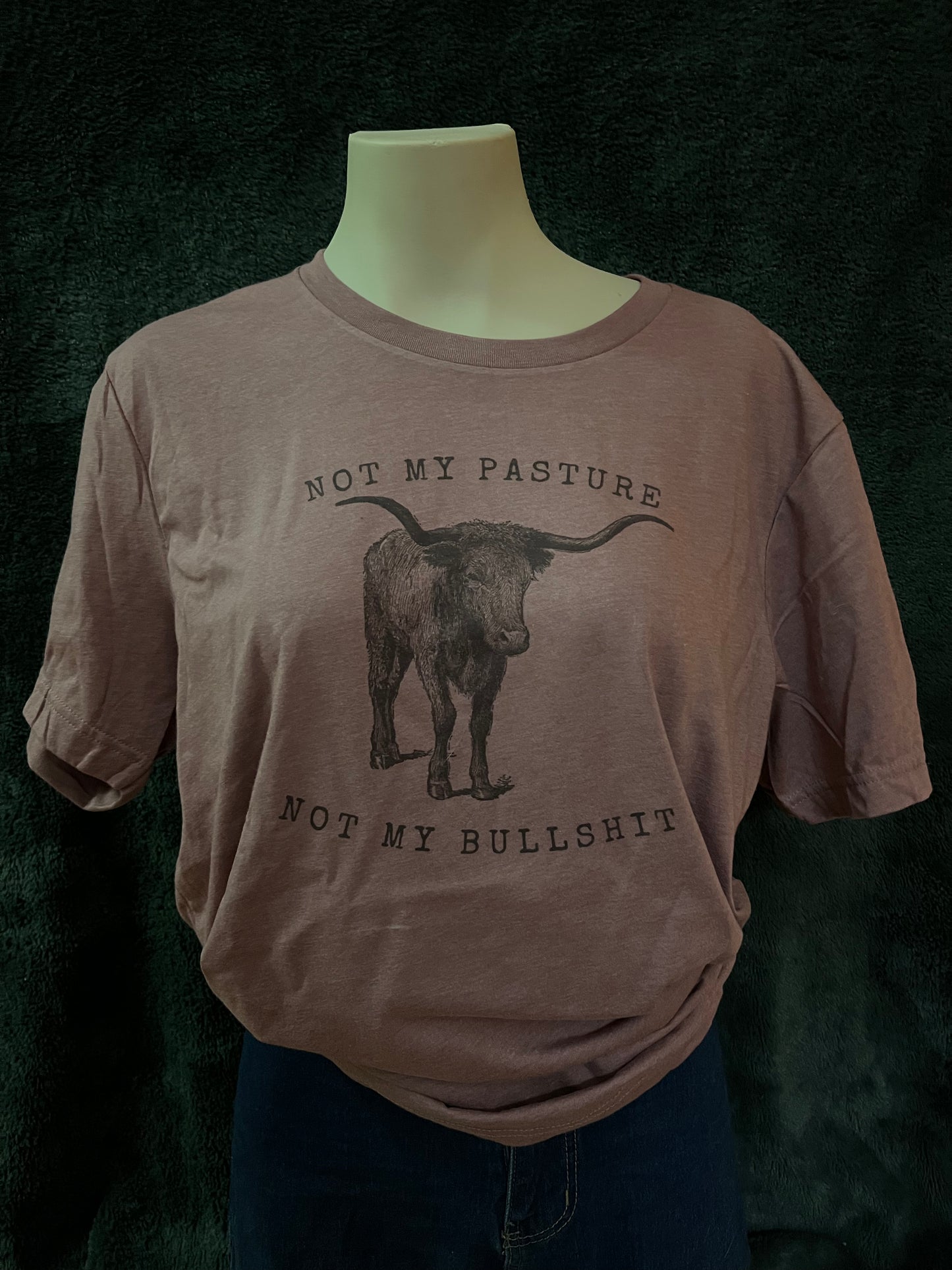Not my Pasture, Not My Bullshit Unisex T-shirt