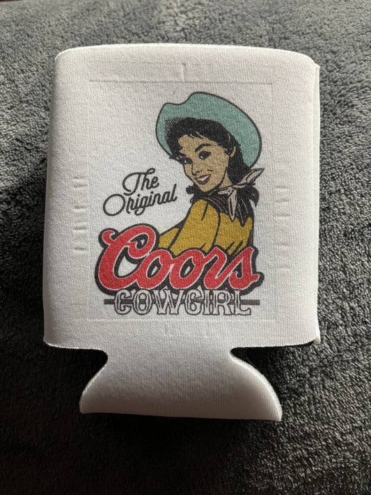 The Original Coors Cowgirl Koozie
