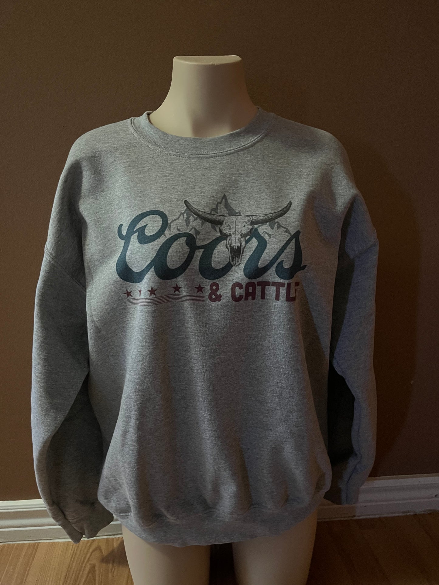 Coors and Cattle Unisex Crewneck (Made to Order)