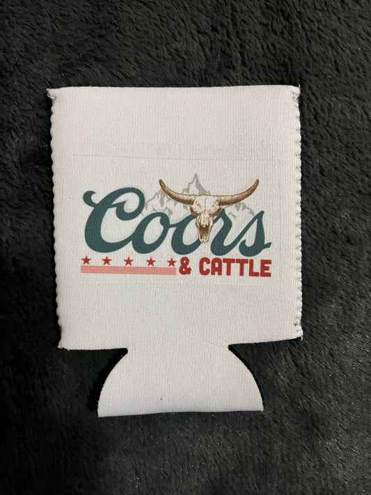 Coors & Cattle Koozie